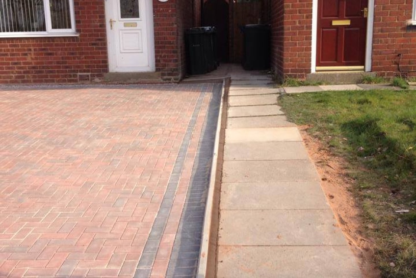 Block Paving Driveway - Walsall - Looking good