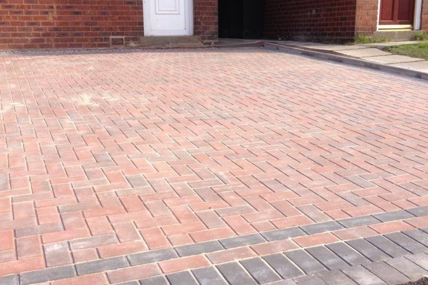 Block Paving Driveway - Walsall - Nearly there