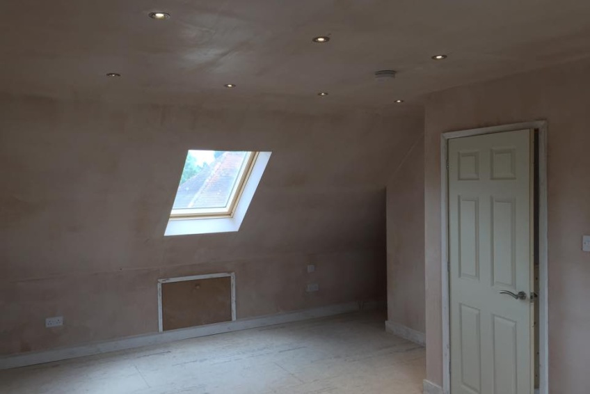 Loft conversion interior build - Walsall -