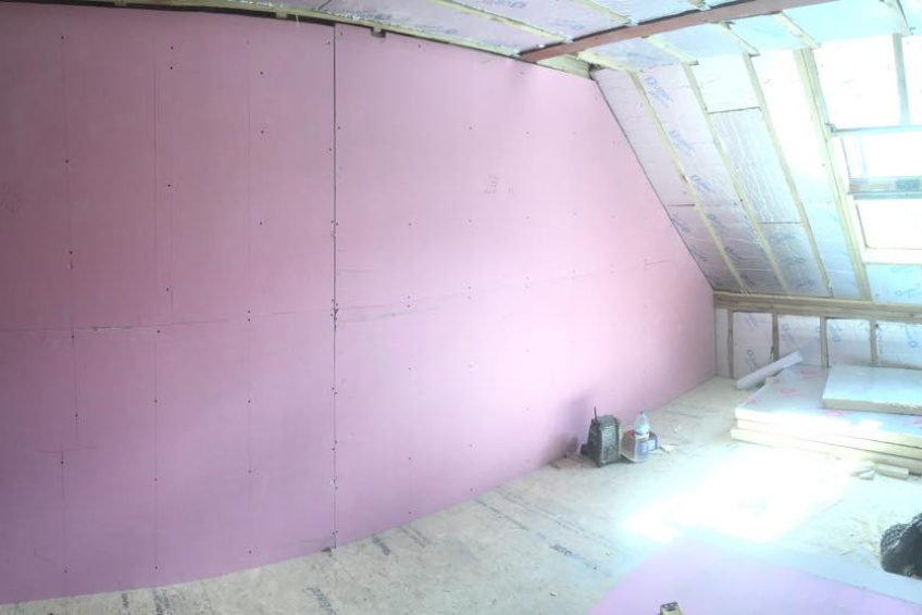 Loft conversion interior build - Walsall -