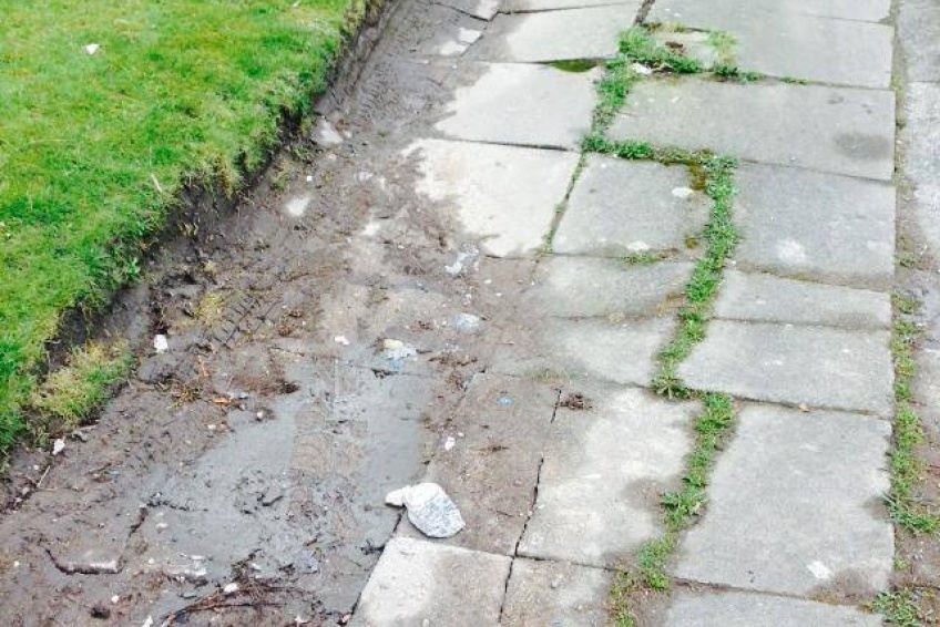 Block Paving Driveway - Walsall - In the beginning!